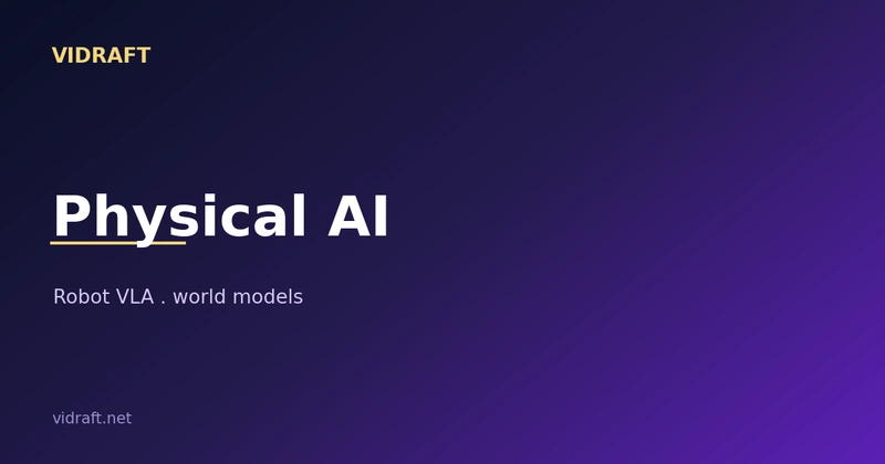 Physical AI: A 4B Vision-Language-Action Model and the Sim-to-Real Gap We Do Not Hide