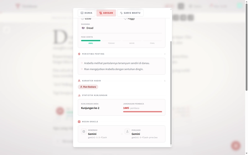 Two different AI models work to produce every single quality story page