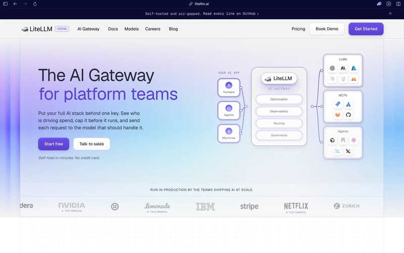 LiteLLM AI gateway for platform teams
