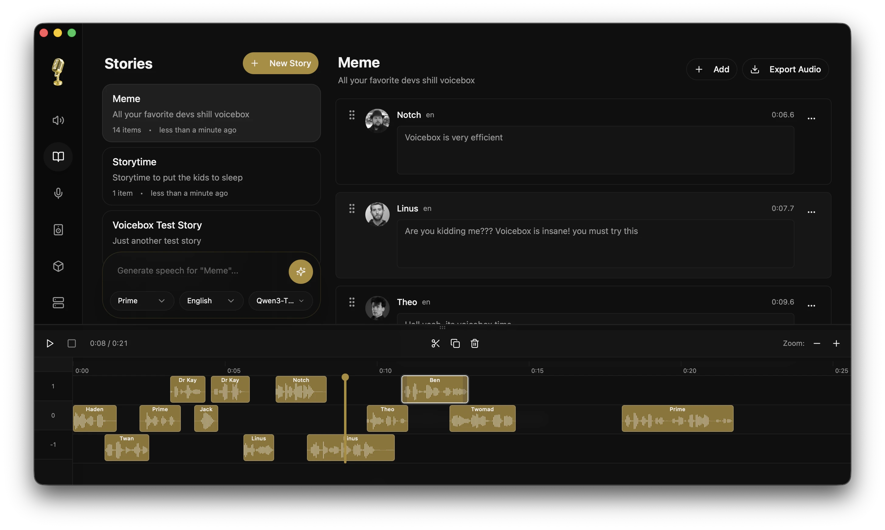 Voicebox Screenshot 2