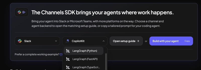 docs homepage