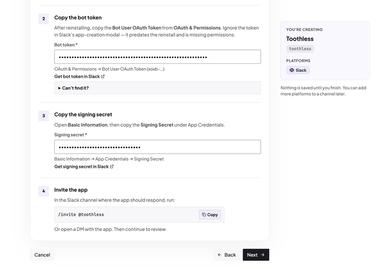 intelligence dashboard