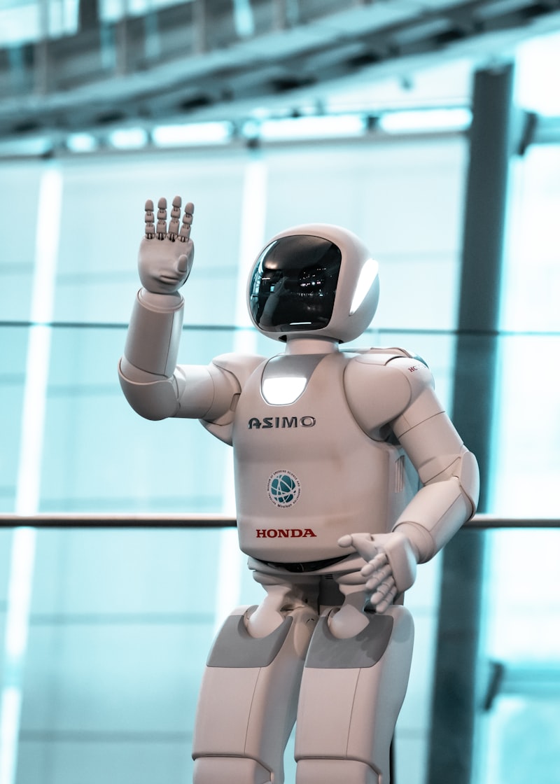 Humanoid robot performing whole-body movement with Gemini Robotics 2 AI control
