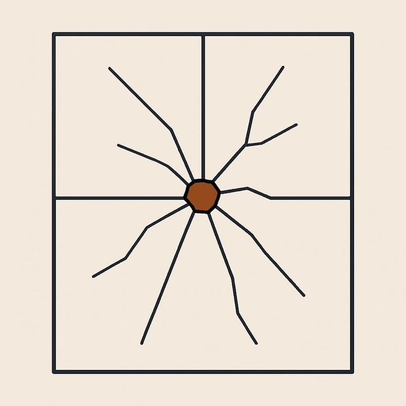 Instructions in the system block as a stable cacheable prefix, user data varying per request.