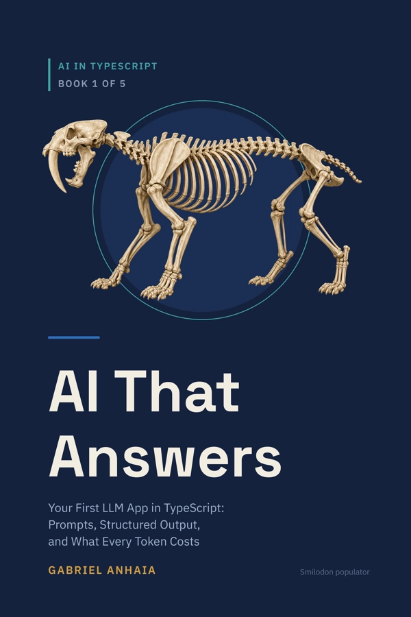 AI That Answers — Your First LLM App in TypeScript