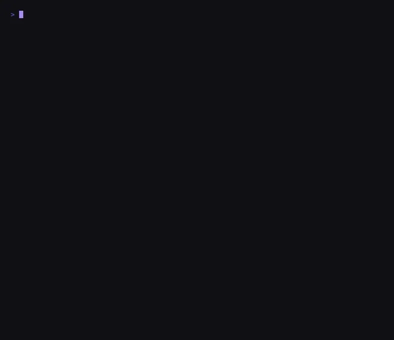 self context renders the project's current truth in the terminal
