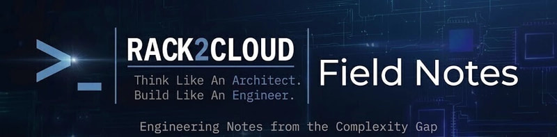 Field Notes — Engineering Notes from the Complexity Gap | Rack2Cloud