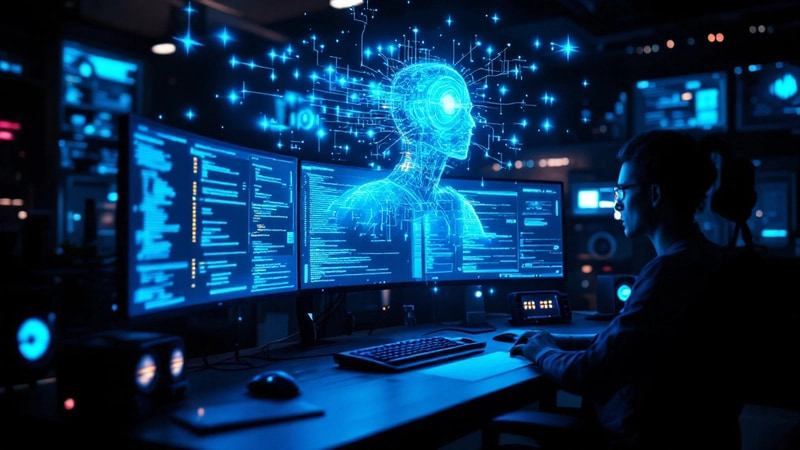 案例研究结果图表，显示在 90 天内 AI 智能体使发布周期时间从 18.4 天降至 10.8 天