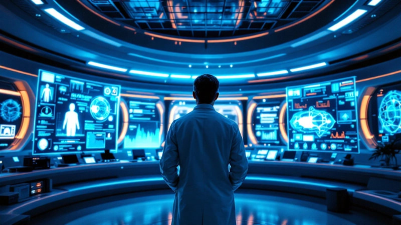 Exception queue dashboard showing human-in-the-loop review routing for flagged agentic healthcare decisions