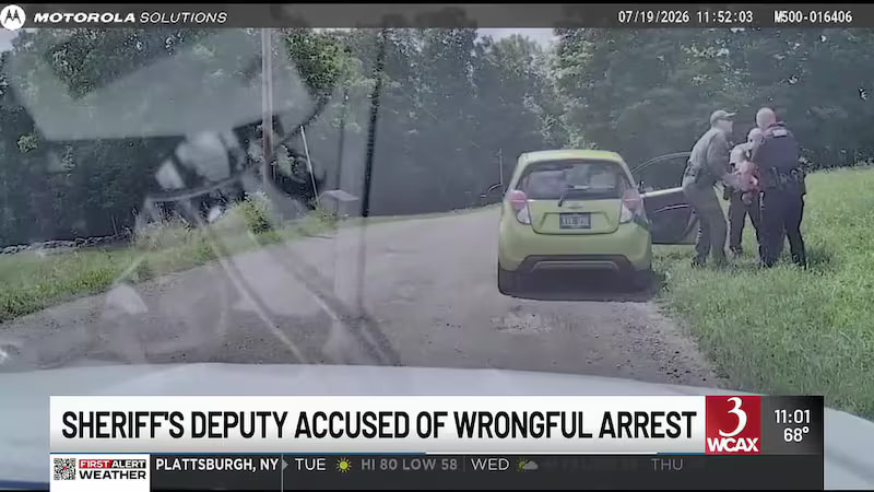 A Vermont sheriff's deputy is accused of handing over a migrant farm worker to federal...