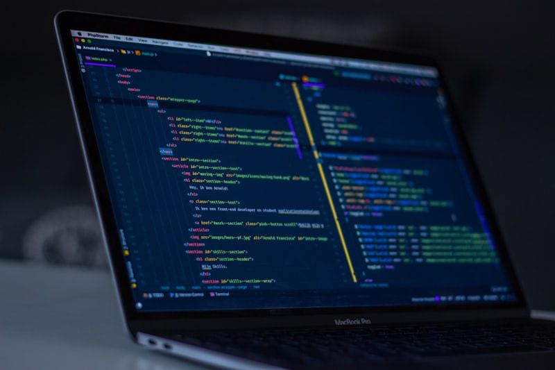Python code being edited