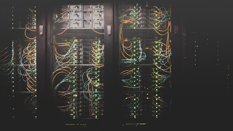 Server racks representing the infrastructure savings from V4 efficiency