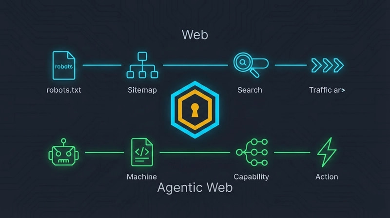SEO vs Agent Readiness — analogy table