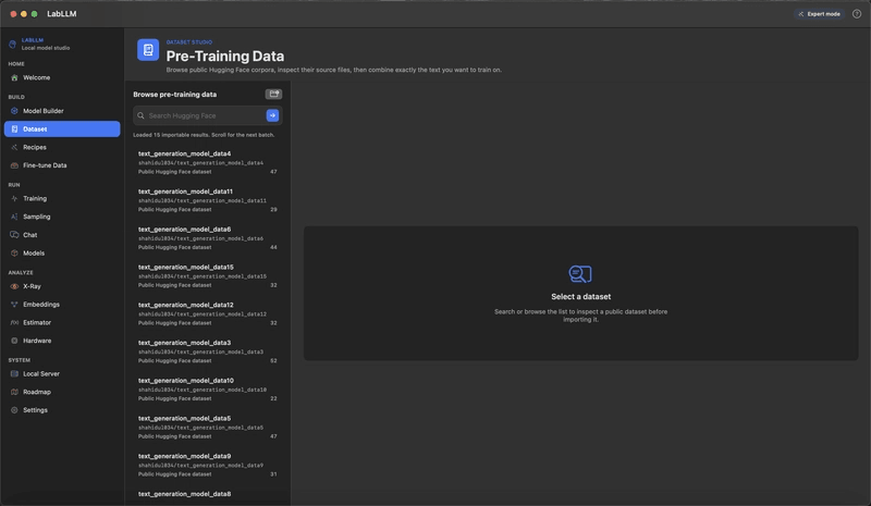 LabLLM interface