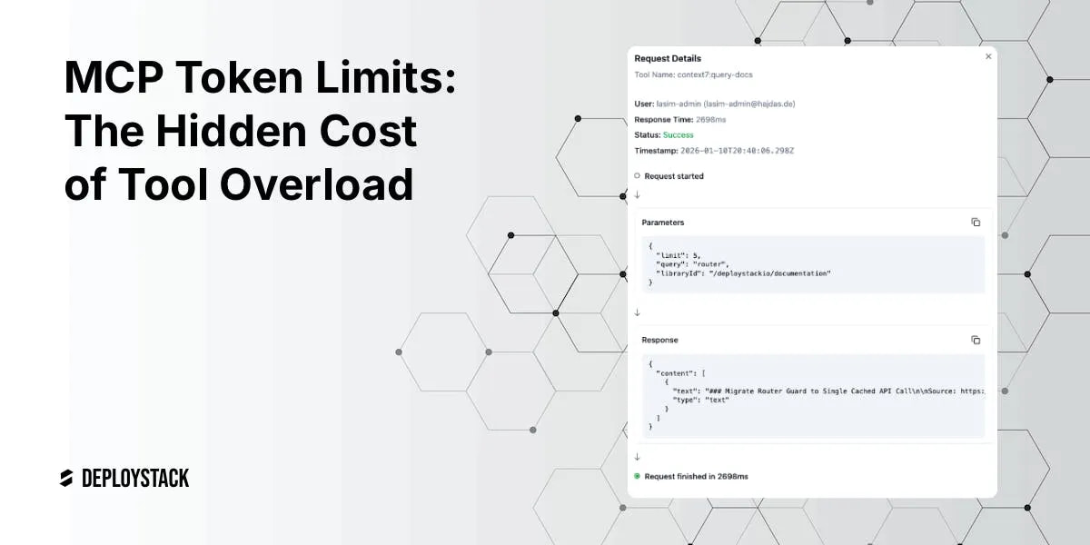 How to Cut Your MCP Token Usage by 97% in 3 Minutes | by Piotr | Medium