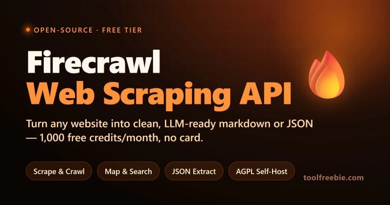 Firecrawl: Free Web Scraping API for LLMs & Agents