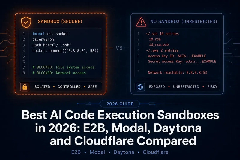 AI code execution sandboxes compared