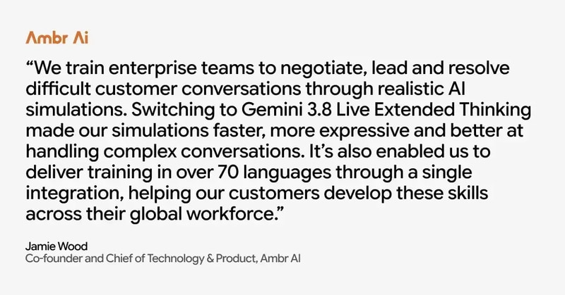Ambr AI Testimonial