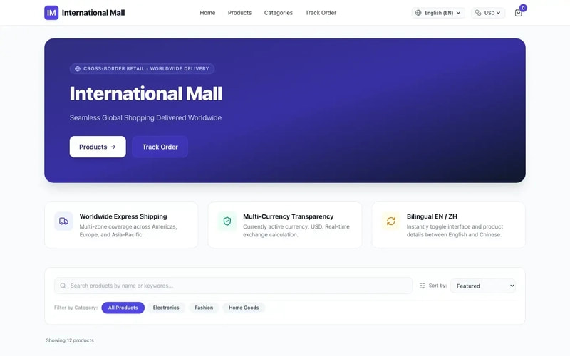 International mall — 同样是  Gallery