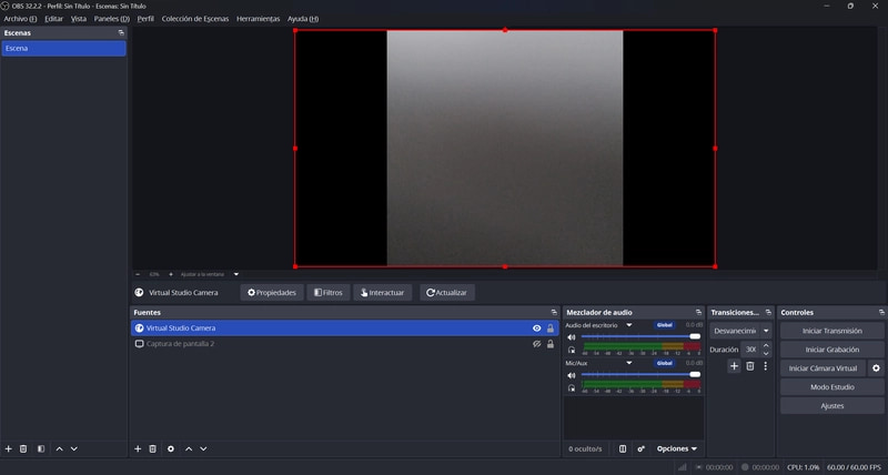 Dashboard de Transmisión del Host con Monitor Skia