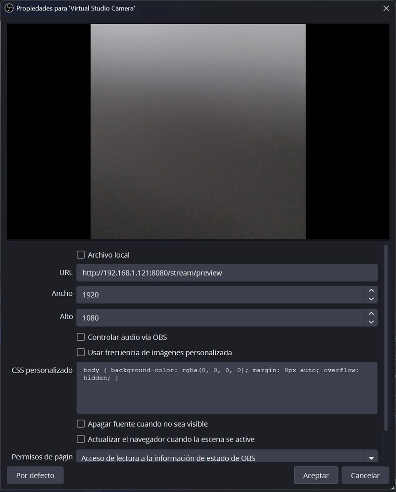 OBS Studio 中浏览器源的幂等配置
