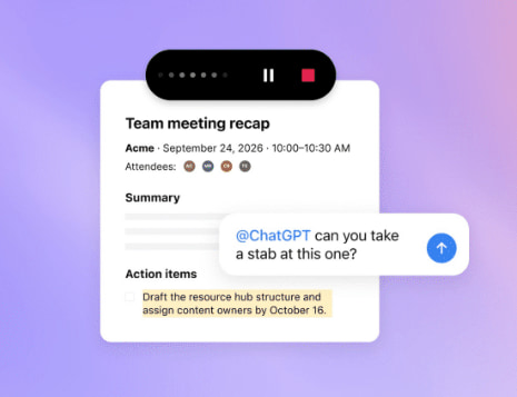 The official Meetings plugin uses AI to process meeting audio. | Image: OpenAI