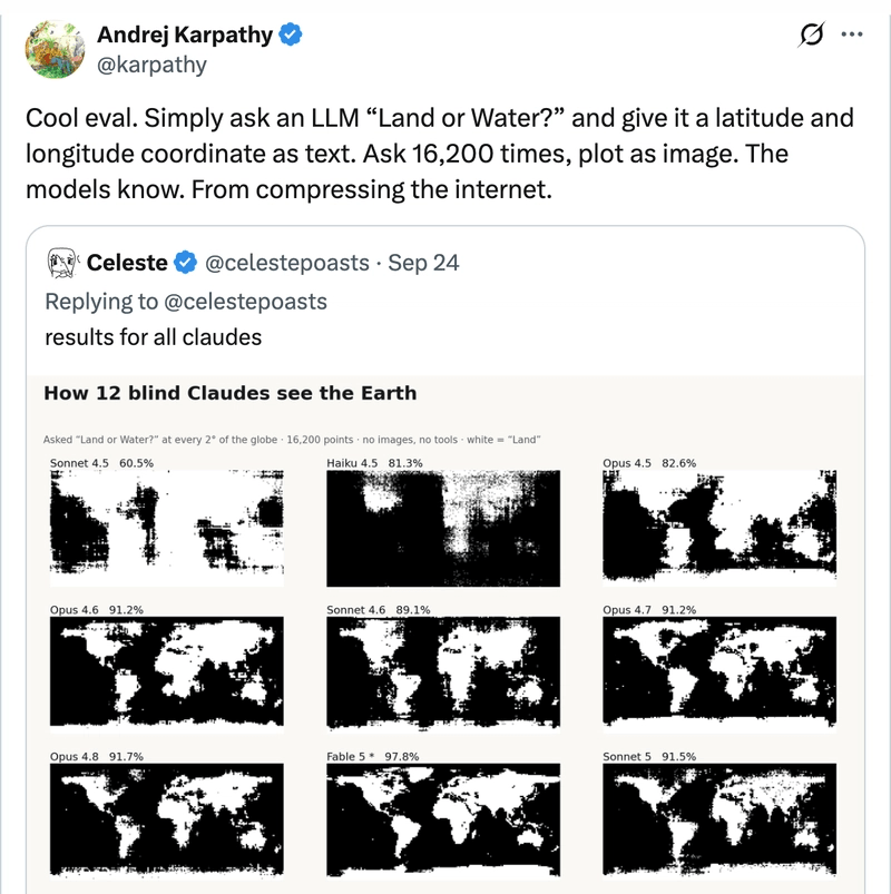 Andrej Karpathy 关于与 Claude 交互的新内联范式——6.36 万点赞