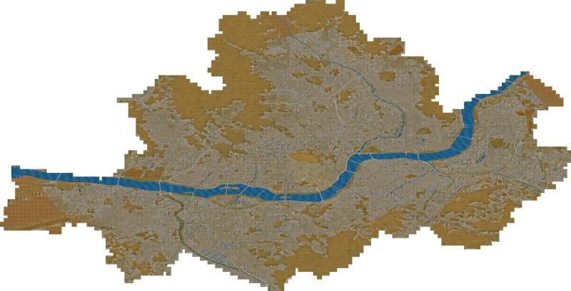 首尔地图首次完整重绘效果